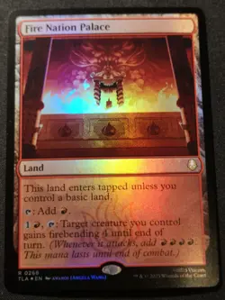 Fire Nation Palace - Foil - TLA - MTG - EN - NM - 0268 - Image 1