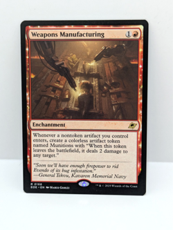Weapons Manufacturing - Edge of Eternities - Enchantment - Rare - EOE 168 - - Image 1