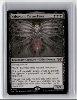 2024 MTG - Duskmourn: House of Horror - Valgavoth, Terror Eater Mythic Regular - Image 1