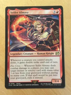 Magic the Gathering MTG Seifer Almasy FINAL FANTASY NM - Image 1
