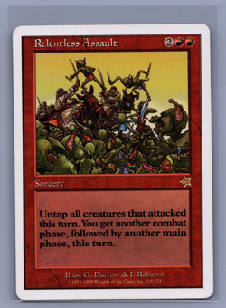 MTG Relentless Assault from Starter 1999 115/173 - Regular - MP - Image 1