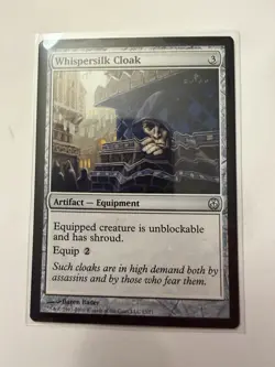 Whispersilk Cloak Duel Decks: Phyrexia vs. The Coalition Regular - Image 1