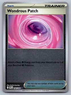 Pokemon TCG ME02: Phantasmal Flames Wondrous Patch 094/094 Reverse Holo - Image 1