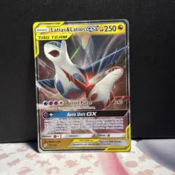 Pokemon Latias & Latios GX 113/181 Holo Tag Team Sun & Moon Team Up - Image 1