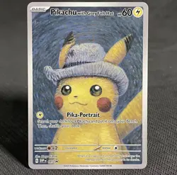 Carte POKEMON Pikachu VAN GOGH FAN ART Promo 820650856891 - Image 1