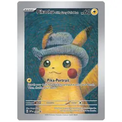 Carte POKEMON Pikachu VAN GOGH FAN ART Promo 820650856891 - Image 2