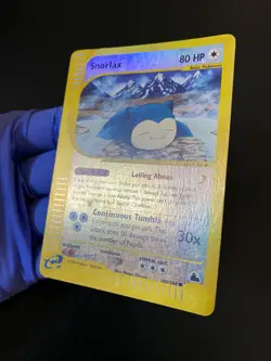 POKEMON SNORLAX REVERSE HOLO FOIL 100/144 SKYRIDGE ENGLISH PL - Image 2