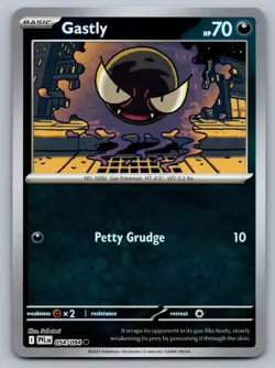 Pokemon TCG ME02: Phantasmal Flames Ghastly 054/094 Reverse Holo - Image 1