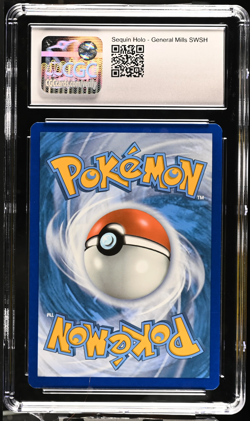 2021 Pokemon Sword & Shield Promos Pikachu SWSH039 CGC 9 Mint Ink Error - Image 2