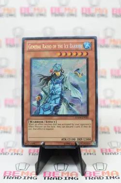 General Raiho of the Ice Barrier HA04-EN025 Hidden Arsenal 4: Trishulas Triumph - Image 1