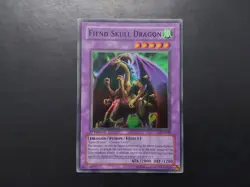 Yugioh - Fiend Skull Dragon LOD-039 Super Rare 1st Edition - Image 1