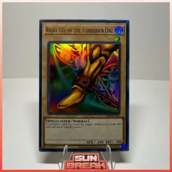 Yugioh! Right Leg of the Forbidden One LOB-EN120 Ultra Rare Unlimited NM - Image 1