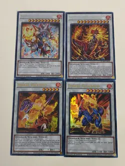 Yugioh - Jurrac Astero Meteor Giganoto Velphito - 1st Edition NM - Free Holo - A - Image 1
