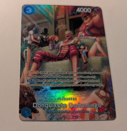 Donquixote Doflamingo OP01-073 OP07-SP English ALT ART One Piece LP-MP (read) - Image 1