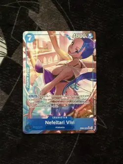 One piece TCG EB04-025 Nefeltari Vivi Alternate Art - OP14 The Azure Sea’s Seven - Image 1