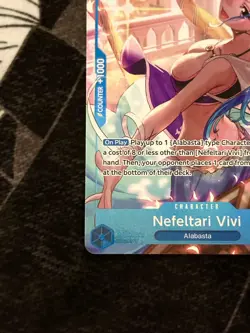 One piece TCG EB04-025 Nefeltari Vivi Alternate Art - OP14 The Azure Sea’s Seven - Image 4