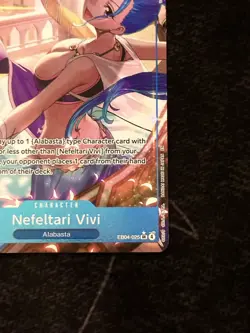 One piece TCG EB04-025 Nefeltari Vivi Alternate Art - OP14 The Azure Sea’s Seven - Image 5