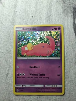 SLOWPOKE POKEMON CARD 5/12 MCDONALDS PROMO HOLO LIGHTLY PLAYED NEXT DAY SHIPPING - Image 1