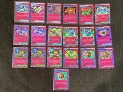 Lot Of 17 Pink Pokemon Cards - Image 2