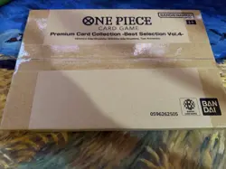 One Piece TCG Premium Card Collection Best Selection Vol.4 - ENG Sealed New - Image 1