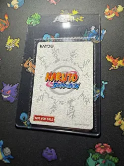 PSA Magazine Kayou NARUTO Uzumaki Promo Card NRSA-PR-003 Foil Holi Shippuden - Image 2