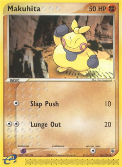 Makuhita 56/109 Common | Ruby & Sapphire | Pokemon Card - Image 1