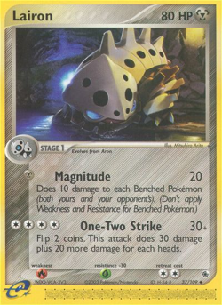 Lairon 37/109 Uncommon | Ruby & Sapphire | Pokemon Card - Image 1