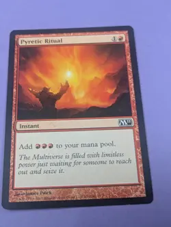 MTG Magic: Magic 2011: Pyretic Ritual #153/249 Common - LP - Image 1