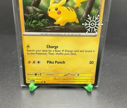 Pokemon 2025 Holiday Advent Calendar Stamped Festive Pikachu 025/165 SEALED - Image 4