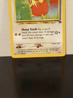 LP Pokemon TCG Southern Islands Raticate 6/18 WOTC - Image 3