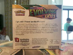 Pokemon Evolving Skies Booster Box Sword & Shield FACTORY SEALED in acrylic case - Image 3