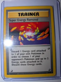 Pokemon TCG Base Set Trainer Bundle Common/Uncommon, Vintage 1999 WOTC - Image 5