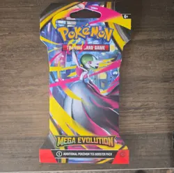 Pokemon Mega Evolution Sleeved Booster Pack Factory Sealed - Image 1