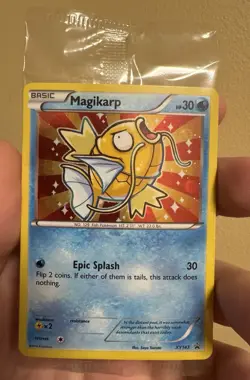 Pokemon Shiny Magikarp Black Star Promo Sealed! Xy143! - Image 1