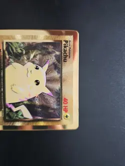 Pokemon - Pikachu Gold Metal Promo Celebrations Premium Collection Eng - Image 2