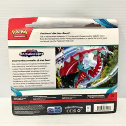 Paradox Rift 3 Pack Blister Booster Packs - Cetitan SVP 063 - Sealed Pokemon - Image 2