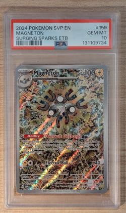 Pokemon - Magneton SVP159 | PSA 10 | Surging Sparks ETB Promo - Image 1