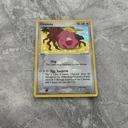 🌸 Pokemon TCG - Chansey 19/112 - FireRed & LeafGreen 2004 - Non-Holo Rare - LP - Image 1