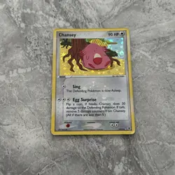 🌸 Pokemon TCG - Chansey 19/112 - FireRed & LeafGreen 2004 - Non-Holo Rare - LP - Image 2