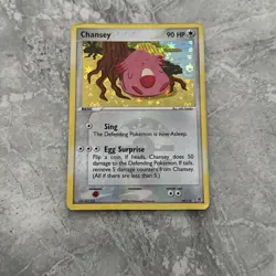 🌸 Pokemon TCG - Chansey 19/112 - FireRed & LeafGreen 2004 - Non-Holo Rare - LP - Image 3