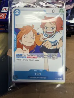 Girl P-096 English One Piece Promo SEALED - Image 1