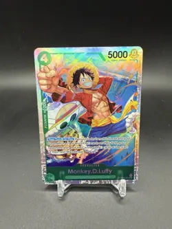 One Piece - Monkey.D.Luffy PRB02-005 SR English - The Best Vol.2 NM - Image 1