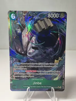 Jinbe Alt Art Foil OP11-031 SR One Piece TCG A Fist of Divine Speed English - Image 1