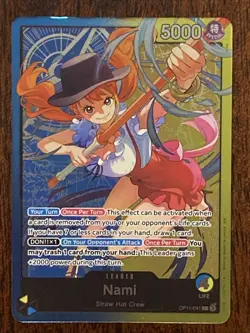One Piece TCG, Nami OP11-041, Learn to Play Leader - Image 1