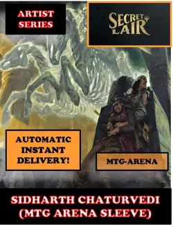 MTGA MTG ARENA CODE CARD ARTIST SERIES SIDHARTH CHATURVEDI SECRET LAIR SLEEVE - Image 2