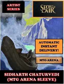 MTGA MTG ARENA CODE CARD ARTIST SERIES SIDHARTH CHATURVEDI SECRET LAIR SLEEVE - Image 4