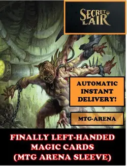 MTGA MTG ARENA CODE CARD FINALLY LEFT HANDED MAGIC CARDS SECRET LAIR SLEEVE - Image 5