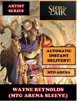 MTGA MTG ARENA CODE CARD ARTIST SERIES WAYNE REYNOLDS SECRET LAIR SLEEVE - Image 3