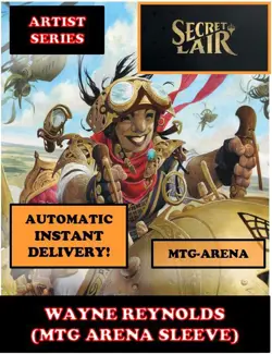 MTGA MTG ARENA CODE CARD ARTIST SERIES WAYNE REYNOLDS SECRET LAIR SLEEVE - Image 5