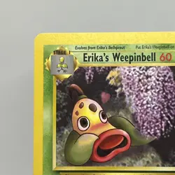 Erika's Weepinbell - Gym Heroes - Uncommon - 48/132 - Vintage Pokemon Card LP - Image 2